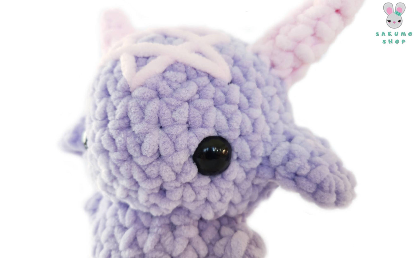 Baphomet Pastel Medio Amigurumi