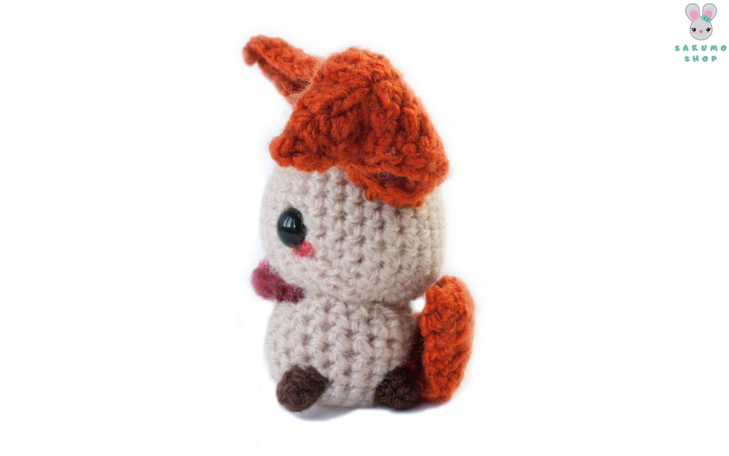 Leafeon versione Autunno Amigurumi