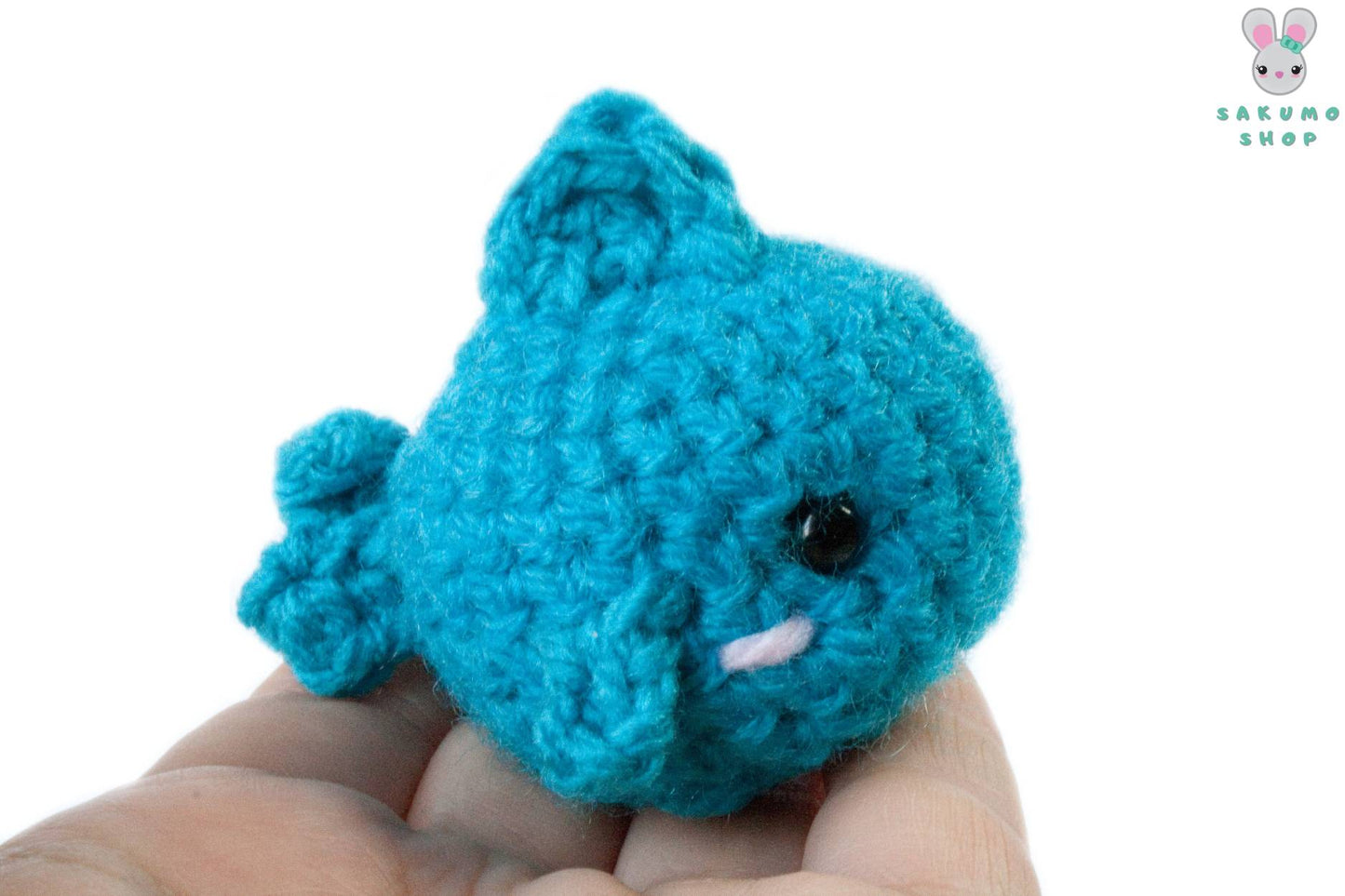 Pesce Amigurumi Portachiavi